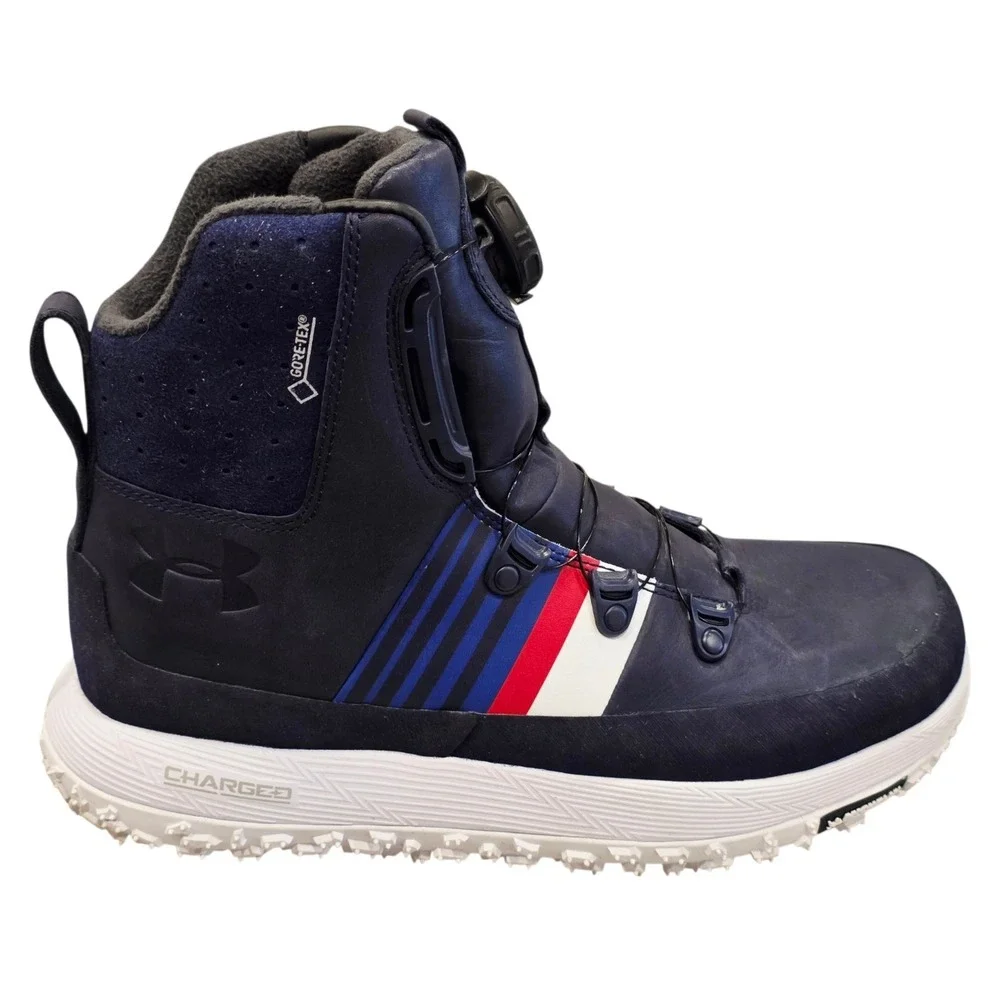 Under Armour Fat Tire Govie USA BOA GORE-TEX Boots Men's 8.5 3020935-400
